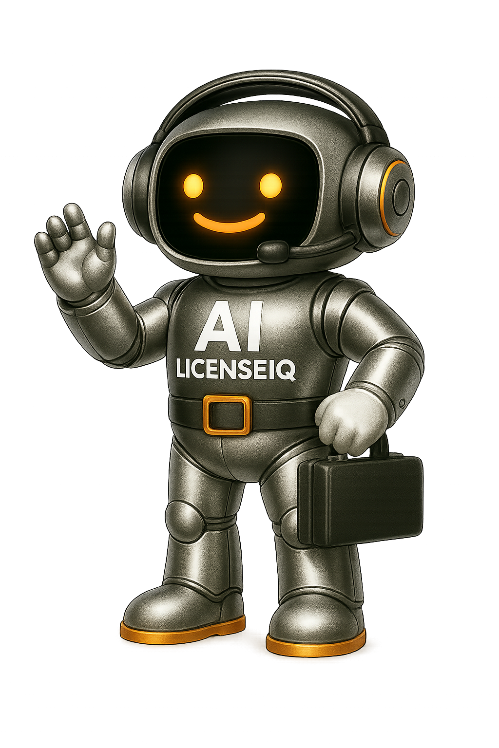 Larry — AI LicenseIQ mascot